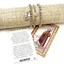 Load image into Gallery viewer, St. Rocco Patron Saint of Dog&#39;s Beaded Bracelet - Love Lisa