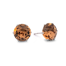 Load image into Gallery viewer, Root Beer Mini Bling Earrings - JoJoLovesYou