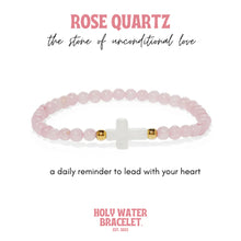 Load image into Gallery viewer, Rose Quartz Holy Water Bracelet