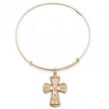 Load image into Gallery viewer, Sacred Cross Bangle Bracelet - Alex and Ani Precious Collection