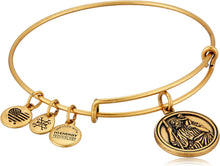 Load image into Gallery viewer, Saint Christopher Charm Bangle Bracelet - Alex and Ani