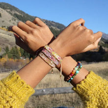 Load image into Gallery viewer, Sand Dollar - Bali Friendship Bracelet
