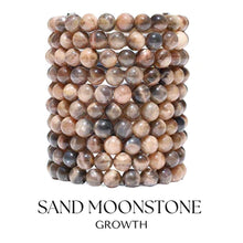 Load image into Gallery viewer, &quot;Growth&quot; Sand Moonstone Stacker - TJazelle