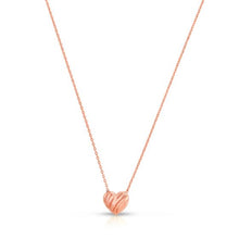 Load image into Gallery viewer, 14K Gold Scribbles Heart Necklace