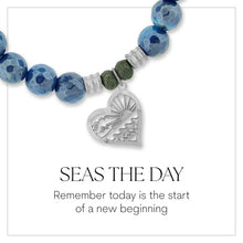 Load image into Gallery viewer, Seas the Day Silver Charm Bracelet - TJazelle