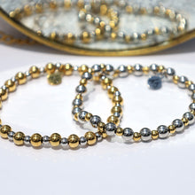 Load image into Gallery viewer, Serenity Bracelet - Silver with Gold -TJazelle