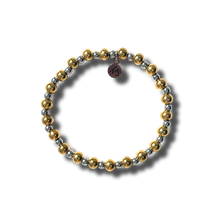 Load image into Gallery viewer, Serenity Bracelet - Gold with Silver -TJazelle