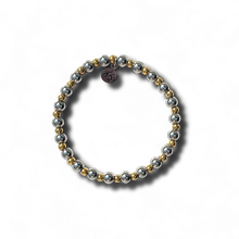 Load image into Gallery viewer, Serenity Bracelet - Silver with Gold -TJazelle