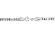 Load image into Gallery viewer, Ice Barrel Bracelet - Sterling Silver Rhodium Plated
