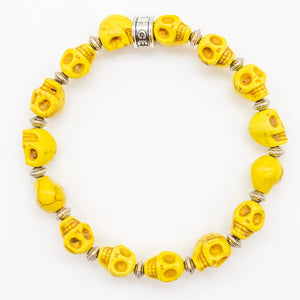 Colorful Skull Stretch Bracelet