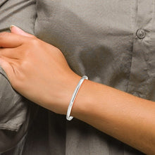 Load image into Gallery viewer, Slip On Bangle Bracelet - Sterling Silver