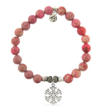 Load image into Gallery viewer, "Snowflake" Opal Charm Bracelet - TJazelle Holiday Collection