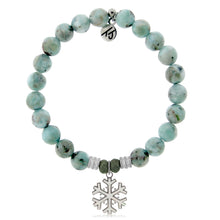 Load image into Gallery viewer, "Snowflake" Opal Charm Bracelet - TJazelle Holiday Collection
