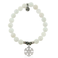 Load image into Gallery viewer, "Snowflake" Opal Charm Bracelet - TJazelle Holiday Collection