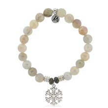 Load image into Gallery viewer, "Snowflake" Opal Charm Bracelet - TJazelle Holiday Collection