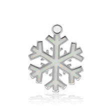 Load image into Gallery viewer, "Snowflake" Opal Charm Bracelet - TJazelle Holiday Collection