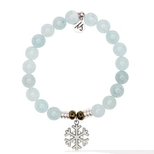 Load image into Gallery viewer, "Snowflake" Opal Charm Bracelet - TJazelle Holiday Collection