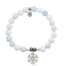 Load image into Gallery viewer, "Snowflake" Opal Charm Bracelet - TJazelle Holiday Collection