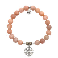 Load image into Gallery viewer, "Snowflake" Opal Charm Bracelet - TJazelle Holiday Collection