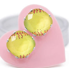 Load image into Gallery viewer, Fast Pitch Softball Cushion Bling - JoJoLovesYou