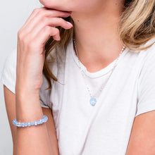 Load image into Gallery viewer, Something Blue Mega Marina Necklace -  JoJoLovesYou