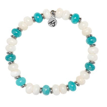 Load image into Gallery viewer, Beige Jade Amazonite Soulful Bracelet - TJazelle