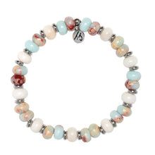 Load image into Gallery viewer, Snakeskin Jasper Beige Jade Soulful Bracelet - TJazelle