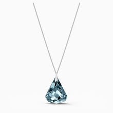 Load image into Gallery viewer, Swarovski Long Blue Dangle Necklace - Crystal Spirit Collection