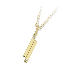 Load image into Gallery viewer, Gold Stand By Me Necklace - Gold Plated Sterling Silver TJazelle