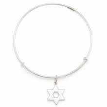 Load image into Gallery viewer, Star of David Bangle Bracelet - Alex and Ani Precious Collection