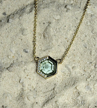 Load image into Gallery viewer, Stardust Necklace in Aquamarine - Chloe and Lois