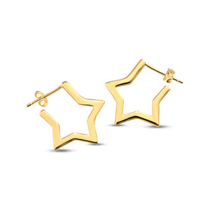 Stardust Star Hoops - Chloe and Lois