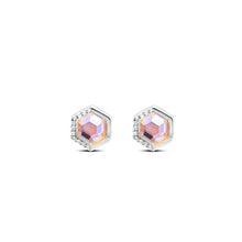 Load image into Gallery viewer, Stardust Angel Aura Quartz Stud Earrings - Chloe and Lois