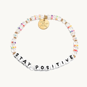 "Stay Positive- Best Of" Bracelet - Little Words Project