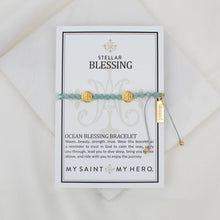 Load image into Gallery viewer, Stellar Blessings Ocean Bracelet - My Saint My Hero