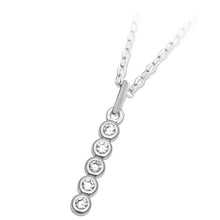 Load image into Gallery viewer, Stepping Stones Necklace - Sterling Silver TJazelle