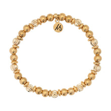 Load image into Gallery viewer, Gold/Gold Strength &amp; Grace Beaded Bracelet - TJazelle
