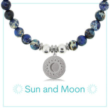 Load image into Gallery viewer, Sun and Moon TJazelle HELP Charm Bracelet