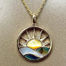 Load image into Gallery viewer, Medium Sunrise Necklace - 14K Gold