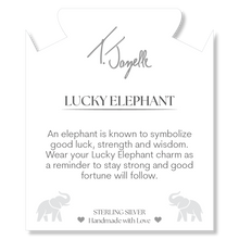 Load image into Gallery viewer, New "Lucky Elephant" Silver Charm Bracelet - TJazelle