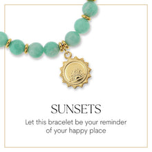 Load image into Gallery viewer, Sunsets Gold Charm Bracelet- TJazelle