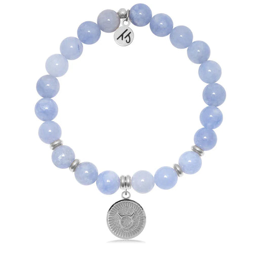 Taurus Sky Blue Jade Stone Bracelet - TJazelle Zodiac