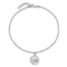 Load image into Gallery viewer, Sand Dollar- Sterling Silver Anklet