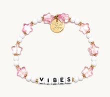 Load image into Gallery viewer, "Vibes" with Star Charms Bracelet - Little Words Project