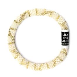 Vintage Ivory - Roll On Lily and Laura Bracelet