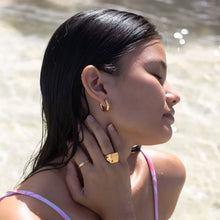 Load image into Gallery viewer, Waterproof Mary Hoop Earrings
