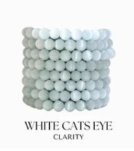 Load image into Gallery viewer, White Cat's Eye Clarity Stacker - TJazelle
