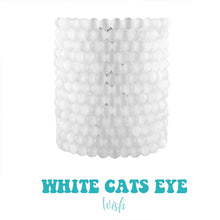 Load image into Gallery viewer, Wish Stacker with White Cats Eye - TJazelle HELP Collection