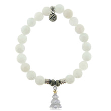 Load image into Gallery viewer, Christmas Tree Silver Charm Bracelet  - TJazelle