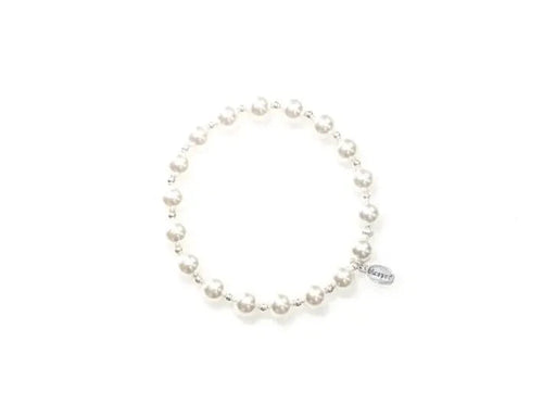 White Pearl Count Your Blessings Bracelet-Blessing Bracelet